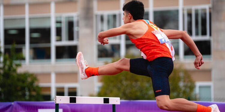 Marc Romero del Club Atletismo Moncada, bronce en el campeonato de España con la selección valenciana