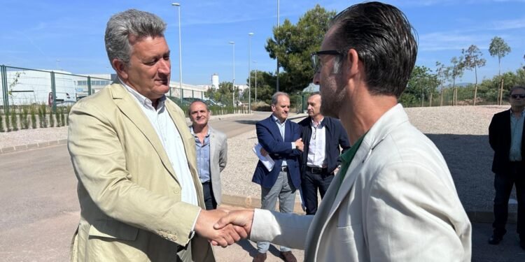 Náquera | Aemon califica de avance estratégico para el polígono los Vientos la nueva depuradora