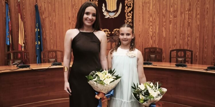 Gemma Redondo y Paula del Moral Falleras Mayores de Moncada 2027