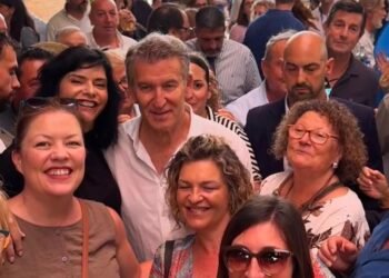 El PP de Moncada se da cita en Sueca en el acto con Feijóo, Mompó y Pérez Llorca