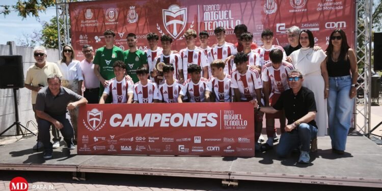 At. Moncadense, Valencia CF y Villarreal CF, campeones del Torneo Tendillo