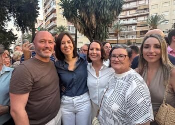 El PSPV de Moncada en la presentación de Morant para ser candidata a la Generalitat