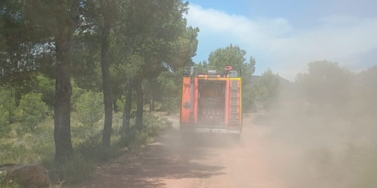 Protección Civil participa en un ejercicio de prevención de incendios en la Calderona
