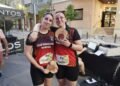 Las hermanas Carolina y Laura Santos suben al podio de la 10K de Albal