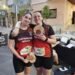 Las hermanas Carolina y Laura Santos suben al podio de la 10K de Albal