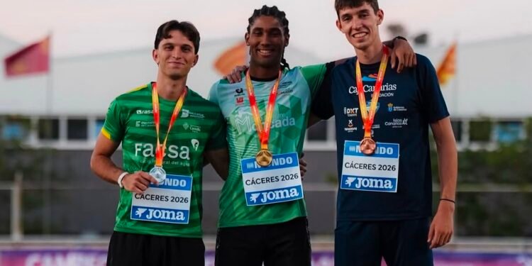 Tayb Loum campeón de España sub-23 y dominador indiscutible en el decatlón