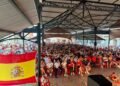 España a la final del Mundial: El mercat vell se convierte en una multitudinaria fiesta