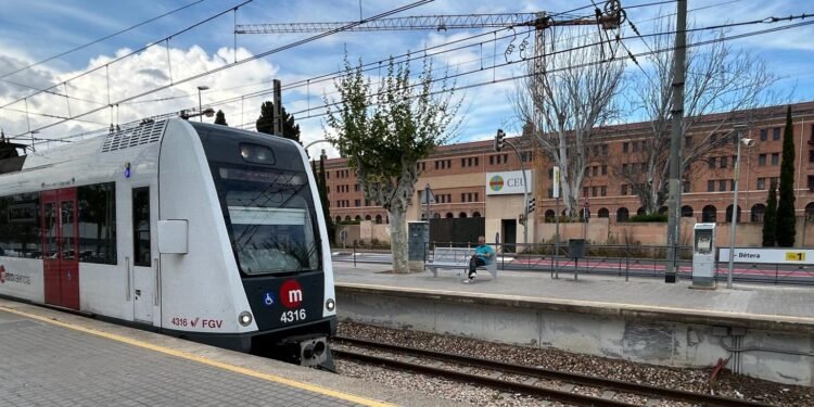 Moncada | Metrovalencia registra 739.055 usuarios de enero a junio de 2026