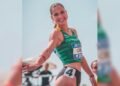 Carla Cruz acaricia el podio y lleva el nombre de Moncada a la élite del atletismo