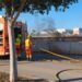 Incendio de matorrales entre el Camí de la Pelosa y la calle 130