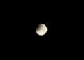 Eclipse parcial de Luna, así se ha visto desde Moncada esta madrugada