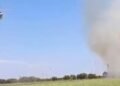Un incendio cerca del Carraixet moviliza medios aéreos para la extinción del fuego