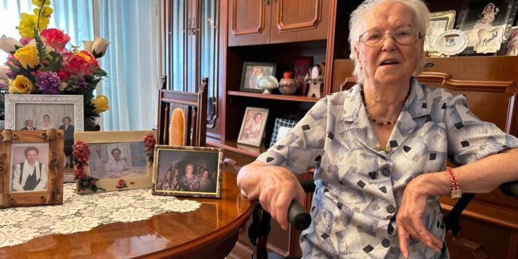 Isabel Fornell Wignes, la niña que se protegía de los bombardeos bajo los olivos