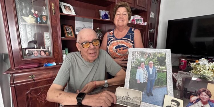Julio Zahonero, un flechazo en las fiestas de 1962 y una vida junto a su mujer Petra