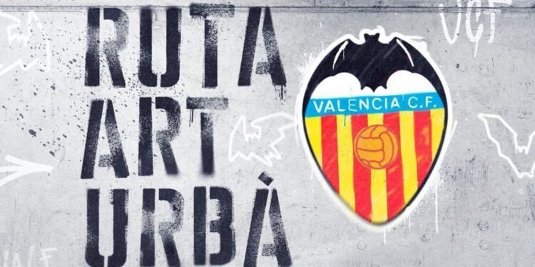 Moncada seleccionada para albergar un mural de la Ruta Art Urbà del Valencia CF