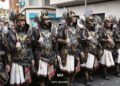 El desfile de Moros y Cristianos llena las calles de Moncada