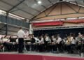 La Unió Musical plena de música el mercat vell amb el concert ‘Arrels de Terra’