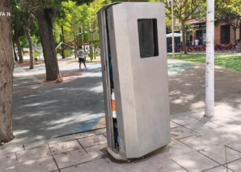 Moncada ante el espejo del incivismo, vandalizan la fuente de agua refrigerada