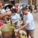 Moncada reparte 6700 raciones d’arròs amb fesols i naps cocinadas en 42 calderas