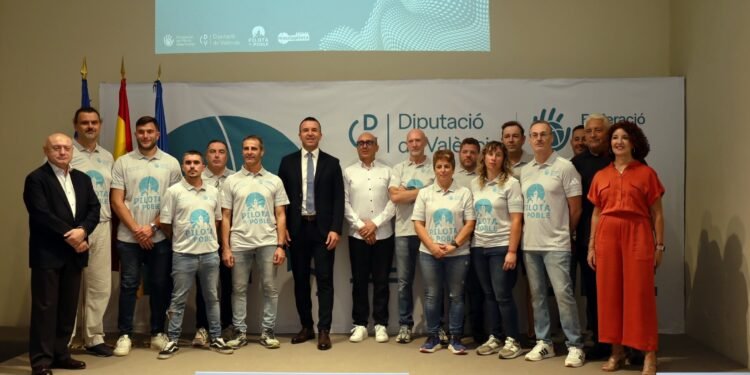 La Diputació vol recuperar la pràctica de la pilota als pobles de la provincia de València
