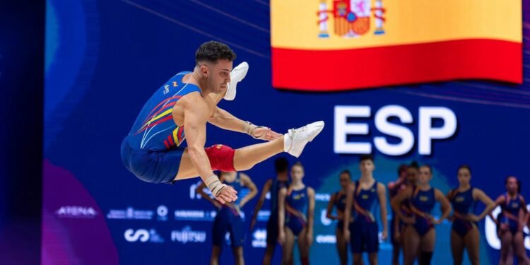 Bronce para Roberto Rufo con la selección Española en el Mundial de Aeróbic