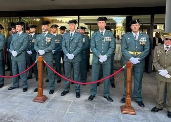 Moncada celebra la festividad de la Virgen del Pilar patrona de la Guardia Civil