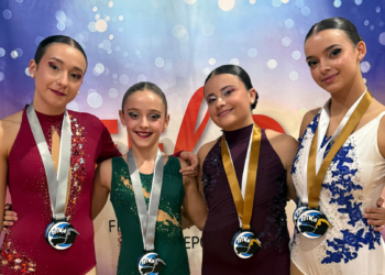 Doblete de oro y plata del club Fit Kid Coppelius de Moncada en Asturias